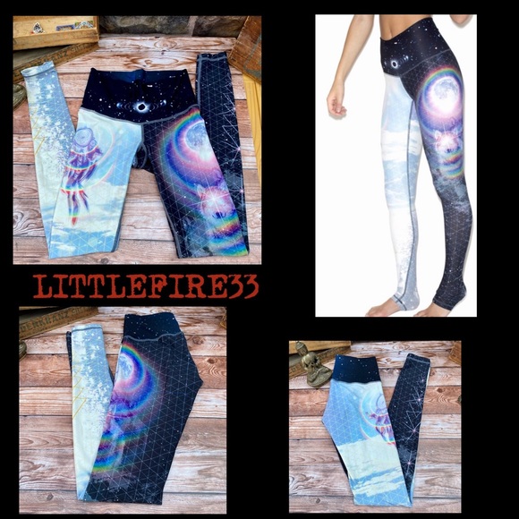 ✨ NIYAMA SOL RARE VINTAGE LIMITED EDITION THE GUIDE ENDLESS LEGGINGS XS - Picture 10 of 10